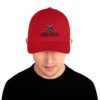 Rebel Nation Black Embroidered Structured Twill Cap Flex Fit - Image 3