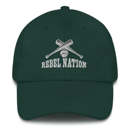 Rebel Nation White Embroidered Dad hat - Image 6