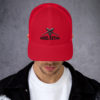 Rebel Nation Black Embroidered Trucker Cap - Image 2