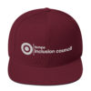 TIC White Embroidery Snapback Hat - Image 15