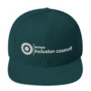 TIC White Embroidery Snapback Hat - Image 13