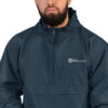 TIC White Embroidered Champion Packable Jacket - Image 7