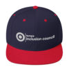 TIC White Embroidery Snapback Hat - Image 12