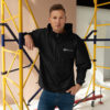 TIC White Embroidered Champion Packable Jacket - Image 3