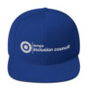 TIC White Embroidery Snapback Hat - Image 14