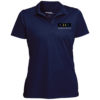 ADL LST650 Women's Micropique Tag-Free Flat-Knit Collar Polo - Image 3