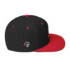 Maricopa M with Rams Logo on Right Side Embroidered Snapback Hat - Image 3