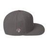 Maricopa M with Rams Logo on Right Side Embroidered Snapback Hat - Image 8
