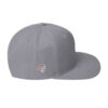 Maricopa M with Rams Logo on Right Side Embroidered Snapback Hat - Image 10