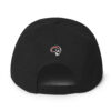 Maricopa M with Rams logo on Back Embroidered Snapback Hat - Image 3
