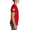 Maricopa Rams Logo with Personalized Number on Sleeve Short-Sleeve T-Shirt - Image 9