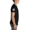 Maricopa Rams Logo with Personalized Number on Sleeve Short-Sleeve T-Shirt - Image 3