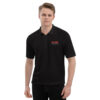 F and M Concrete Construction Embroidered Men's Premium Polo - Image 3