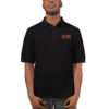 F and M Concrete Construction Embroidered Men's Premium Polo