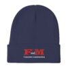 F and M Concrete Construction Embroidered Beanie - Image 6
