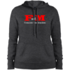 F and M Concrete Construction Embroidered LST254 Ladies' Pullover Hooded Sweatshirt - Image 2
