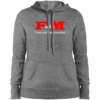 F and M Concrete Construction Embroidered LST254 Ladies' Pullover Hooded Sweatshirt - Image 5