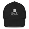 Hall Family Dentistry White Embroidered Dad hat