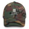 Hall Family Dentistry White Embroidered Dad hat - Image 5