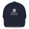 Hall Family Dentistry White Embroidered Dad hat - Image 4