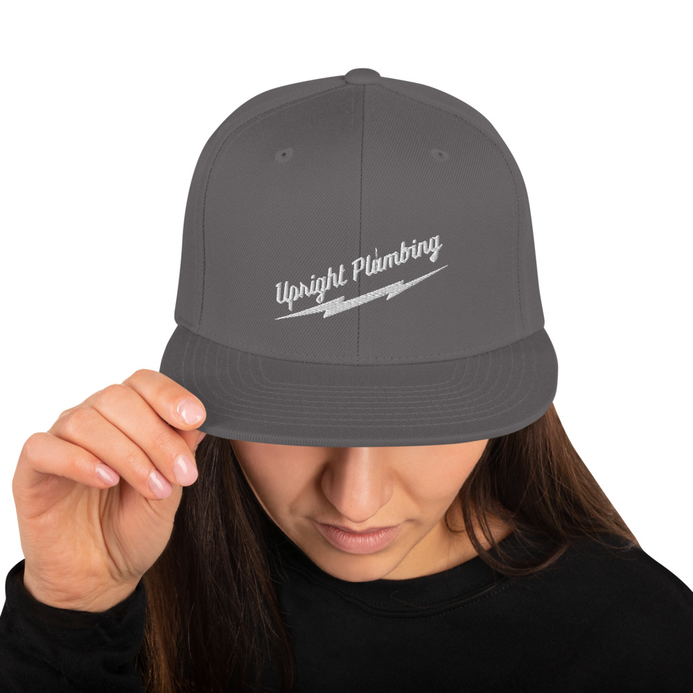 Snapback – Upright Plumbing Embroidered Hat Source Humanity