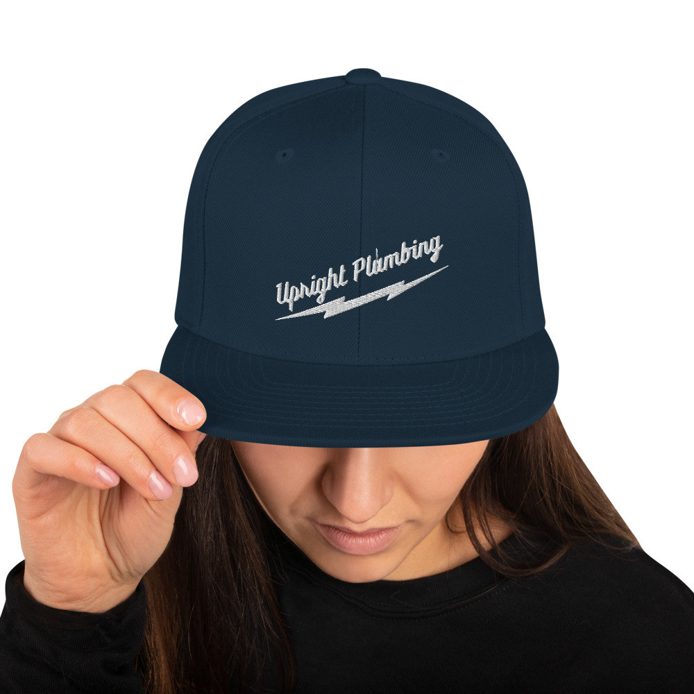 Upright Plumbing Snapback Humanity Hat – Source Embroidered