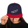 Upright Plumbing Embroidered Snapback Hat - Image 7