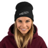 Upright Plumbing Embroidered Beanie - Image 3