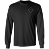 Upright Plumbing Printed Logo Left Chest G240 LS Ultra Cotton T-Shirt