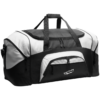 Upright Plumbing Embroidered BG99 Colorblock Sport Duffel
