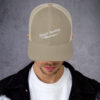 Upright Plumbing Embroidered Trucker Cap - Image 6