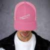 Upright Plumbing Embroidered Trucker Cap - Image 7