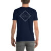 Upright Plumbing Printed Logo Left Chest and Back Short-Sleeve Unisex T-Shirt - Image 4