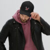 Eastern Washington Eagles Embroidered with Custom Name on Side Structured Twill Cap - Image 3