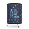 INADcure One Gene One Dream Tripod Lamp with High-Res Printed Shade, USCA plug - Image 2