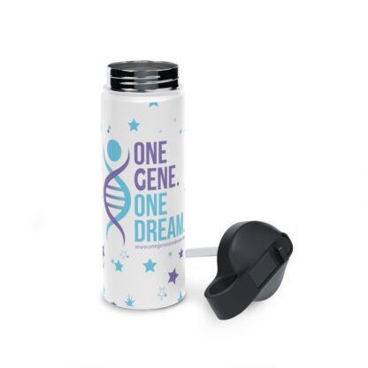 INADcure One Gene One Dream Stainless Steel Water Bottle, Standard Lid - Image 12