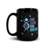 INADcure One Gene One Dream Black Glossy Mug - Image 5