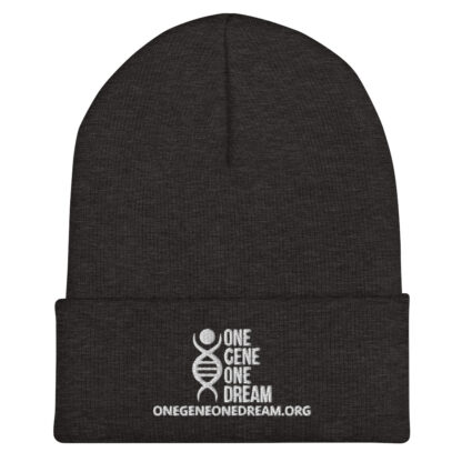 INADcure One Gene One Dream Embroidered Cuffed Beanie - Image 3