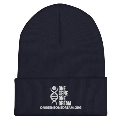 INADcure One Gene One Dream Embroidered Cuffed Beanie