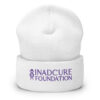 INADcure Foundation Embroidered Cuffed Beanie