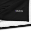 INADcure Foundation Embroidered Premium sherpa blanket