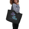 INADcure One Team One Dream Star Large organic tote bag - Image 3
