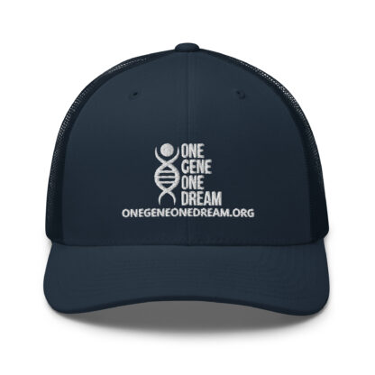 INADcure One Gene One Dream Embroidered Trucker Cap