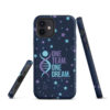 INADcure One Team One Dream Navy Tough iPhone case - Image 10