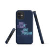 INADcure One Team One Dream Navy Tough iPhone case - Image 8