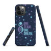 INADcure One Team One Dream Navy Tough iPhone case - Image 14