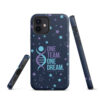 INADcure One Team One Dream Navy Tough iPhone case - Image 11