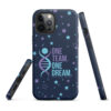 INADcure One Team One Dream Navy Tough iPhone case - Image 15