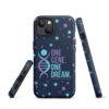 INADcure One Gene One Dream Navy Tough iPhone case - Image 12