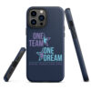 INADcure One Team One Dream Navy Tough iPhone case - Image 22